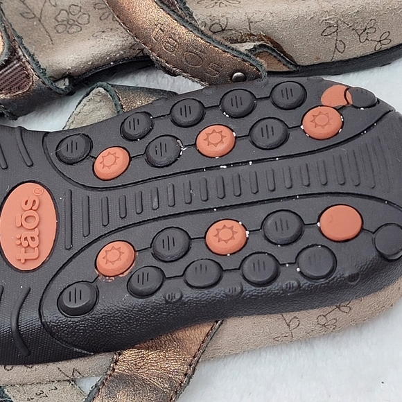 Preowned Pewter TAOS Prize 3 Sandals Size - Picture 8 of 15